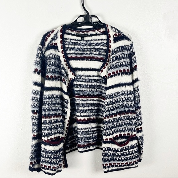 LANE BRYANT Long Sleeves  Pockets Eyelash Knit Open Cardigan, Size 18/20 - Picture 1 of 6